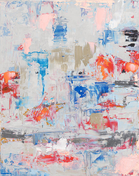 o.T.: 30x24 | Ö  auf Hartfaser | 2023