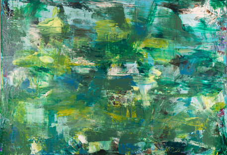 It's a dream I had awake: 90x130 | Acryl auf Leinwand | 2022