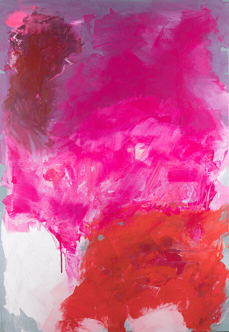 reddot: 130x90 | Acryl auf Leinwand | 2023