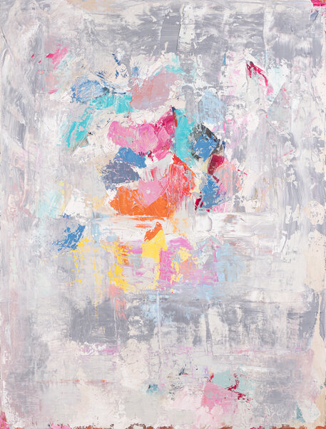 If you want my heart-please: 75x58 | Öl auf Leinwand | 2023