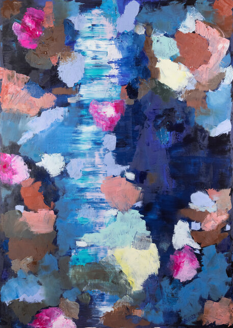 Dream sequence: 140x100 | Öl auf Leinwand | 2022