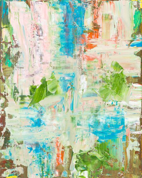 Autumn mood III: 30 x 24 | Öl auf Hartfaser | 2019